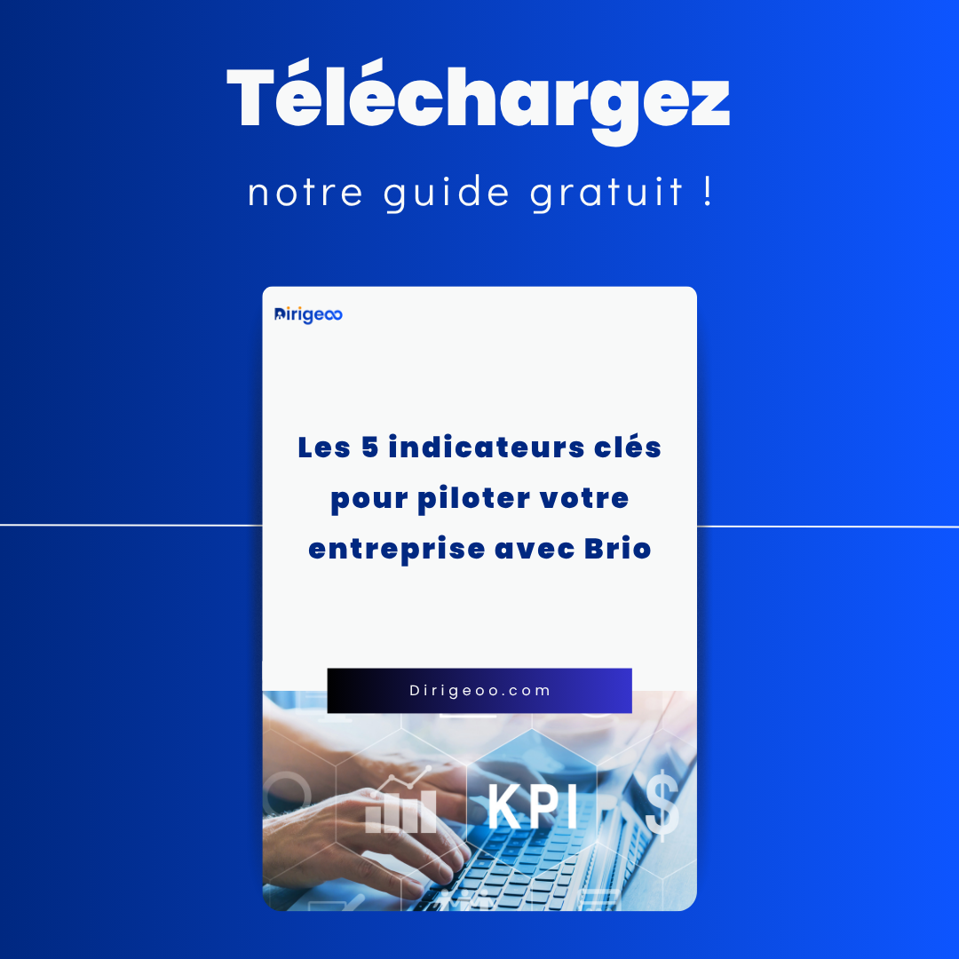 Les 5 indicateurs clés pour piloter votre entreprise avec Brio